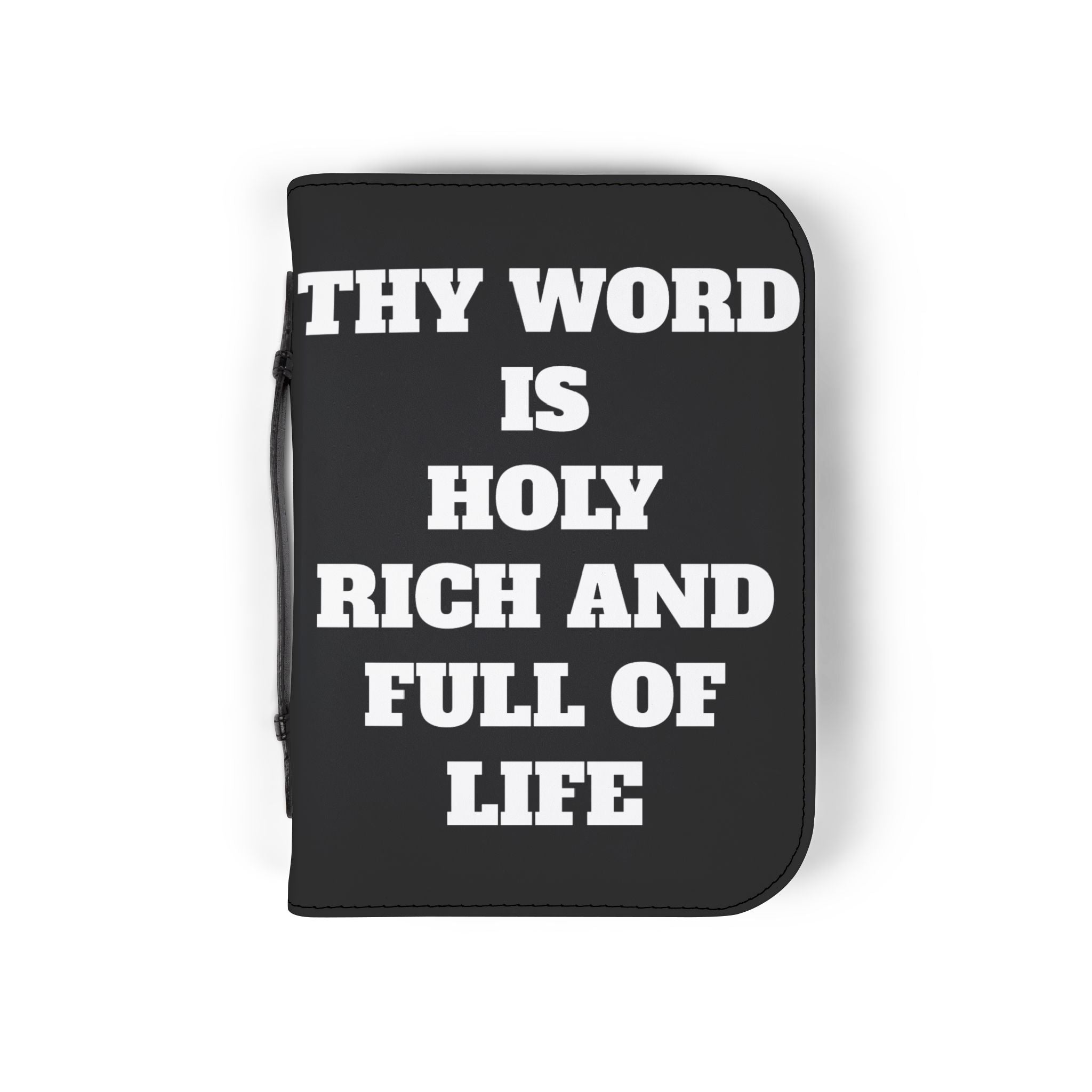 Inspirational Bible Cover with Cross Design