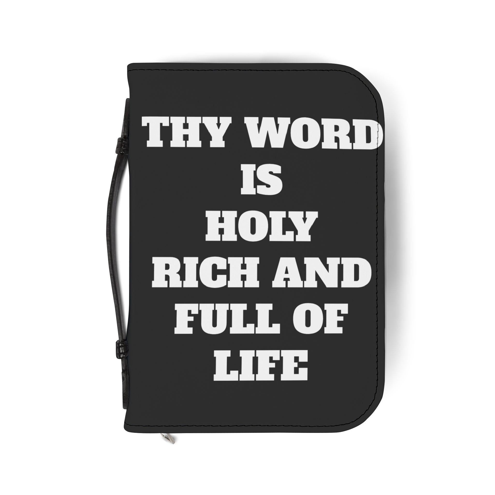 Inspirational Bible Cover with Cross Design