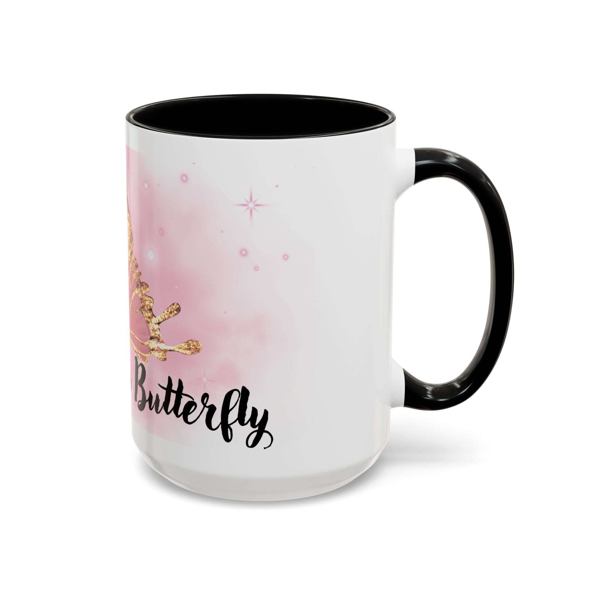 Coffee Mug - Butterfly with Bold Statement Design