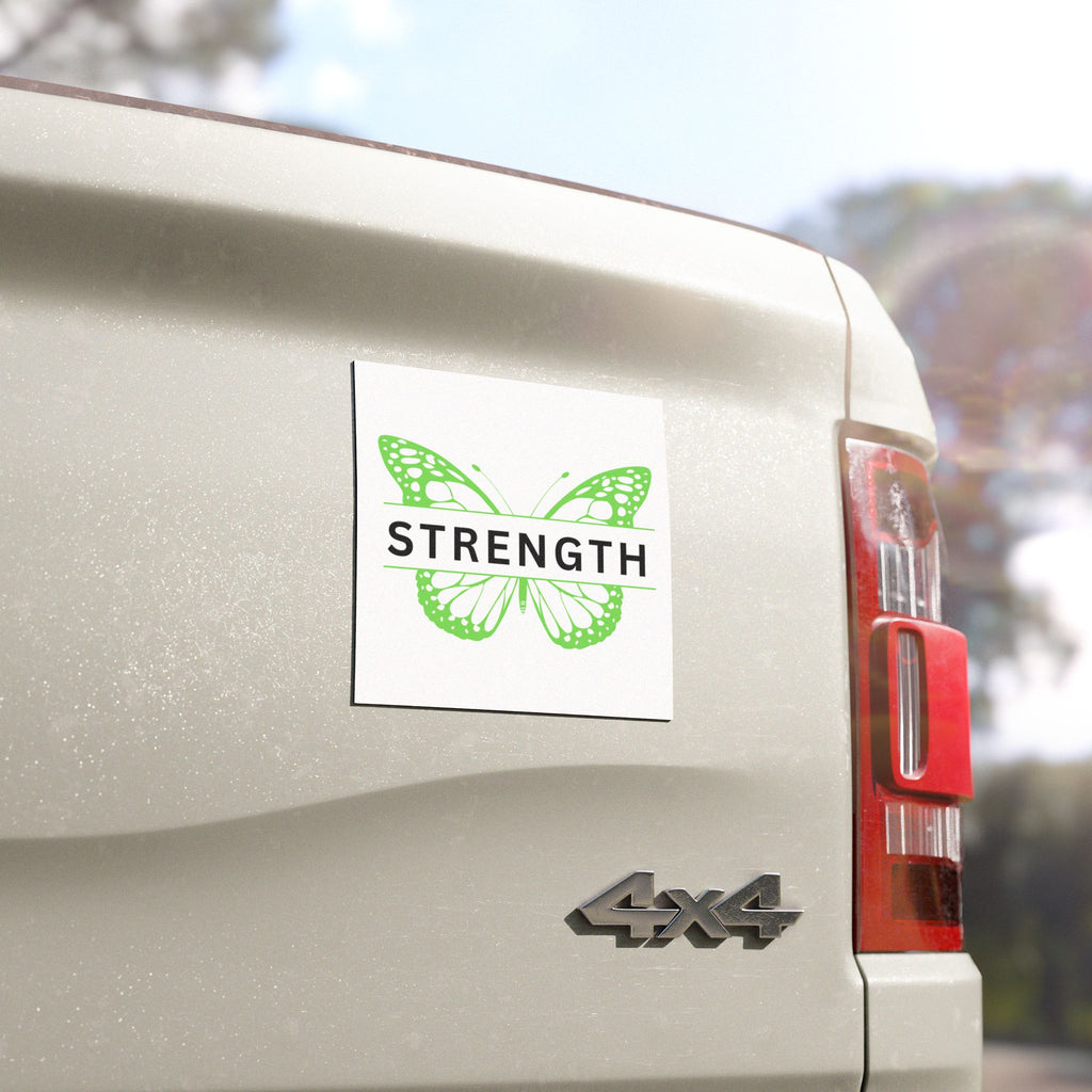 Strength Inspirational Car Magnet