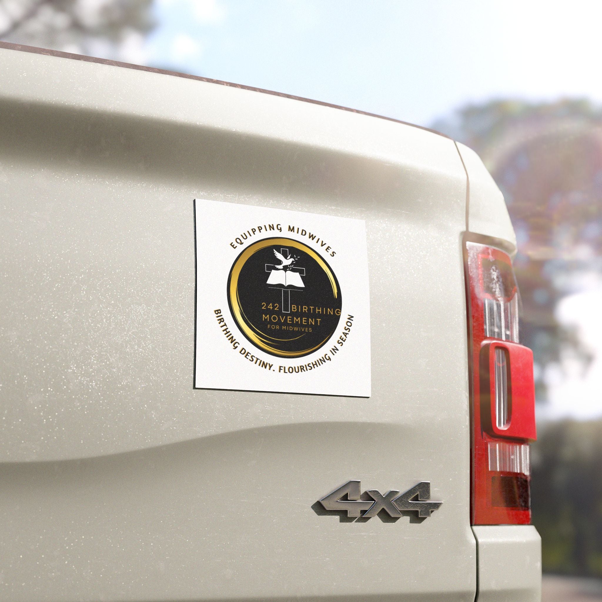242 Birthing Movement Car Magnets - Inspirational Vehicle Décor