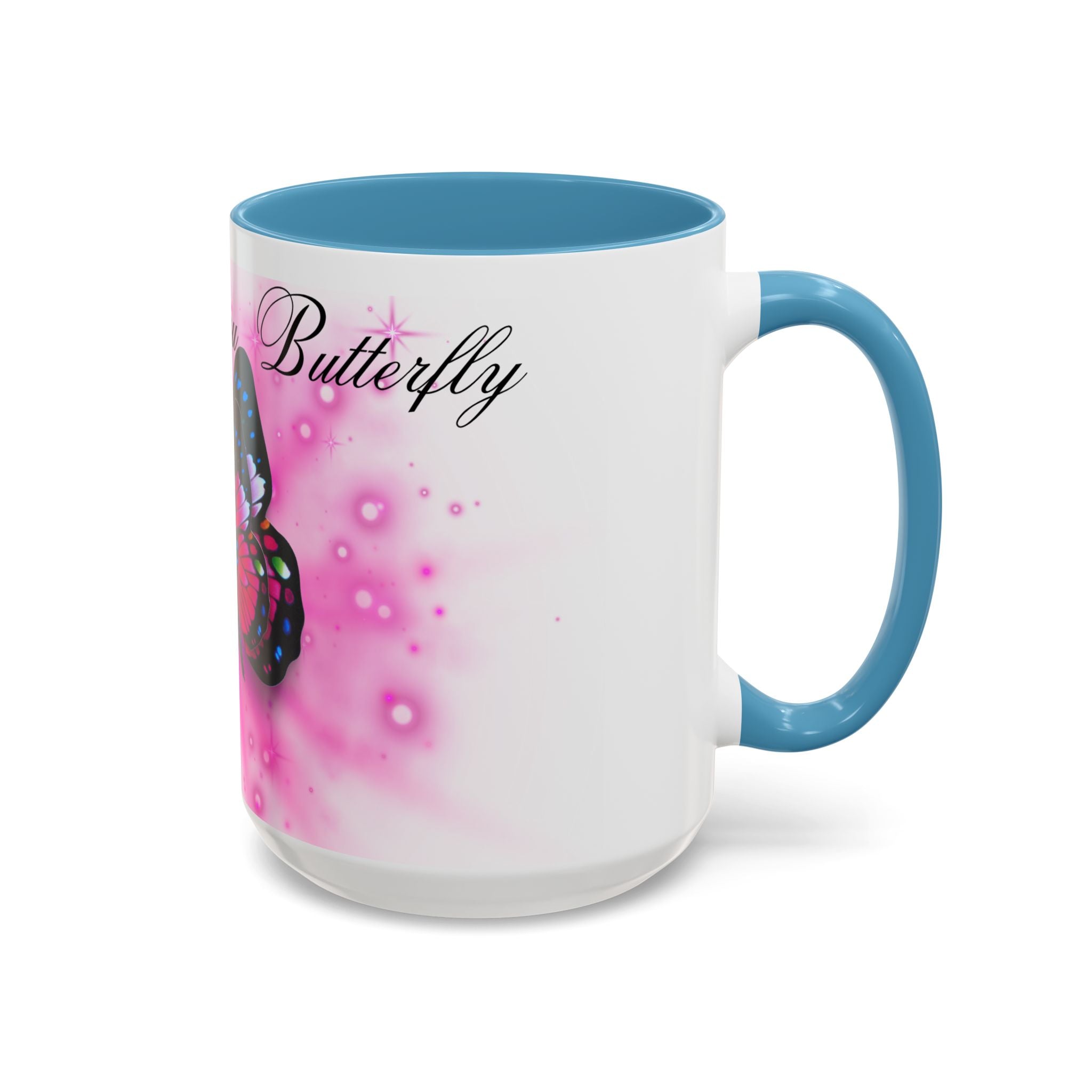 Coffee Mug - Butterfly with Bold Statement Design