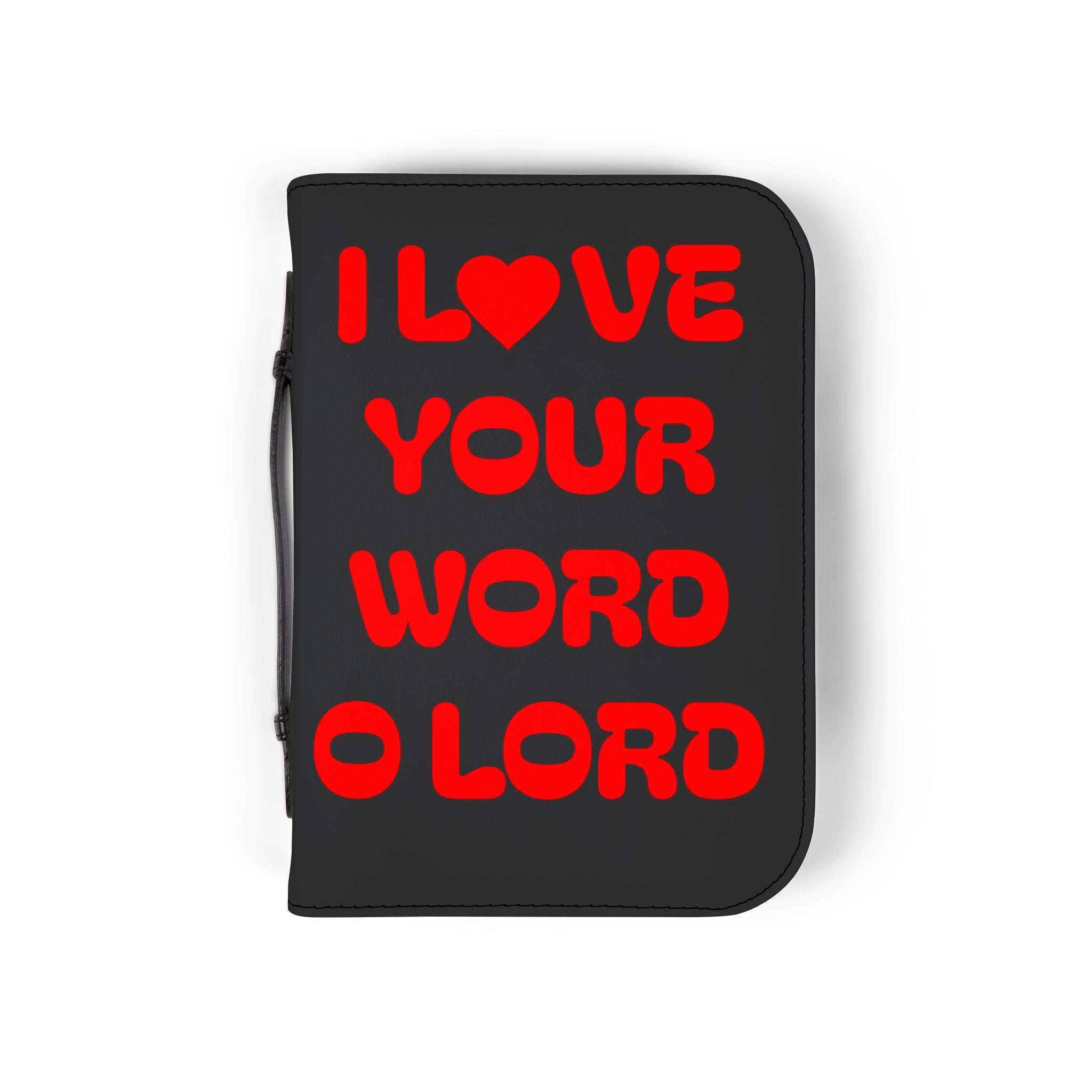 Inspirational Bible Cover with Cross Design