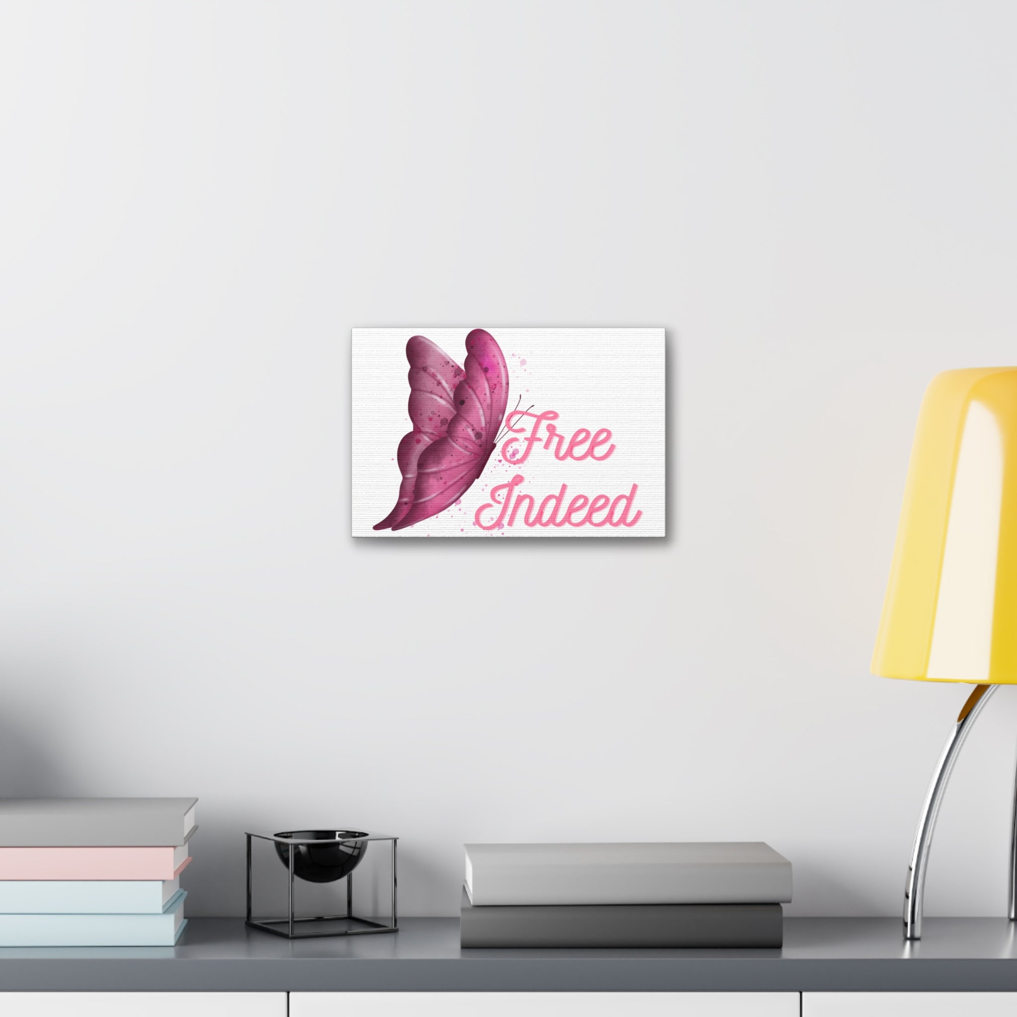 Inspirational Butterfly Canvas Wall Art