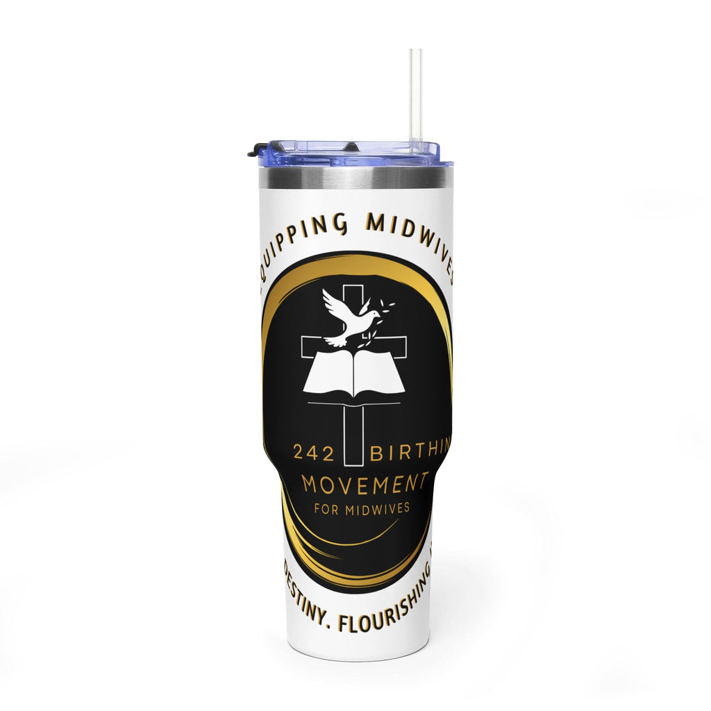 Birthing  Movement 40oz Vacuum Tumbler —Thermal Travel Cup