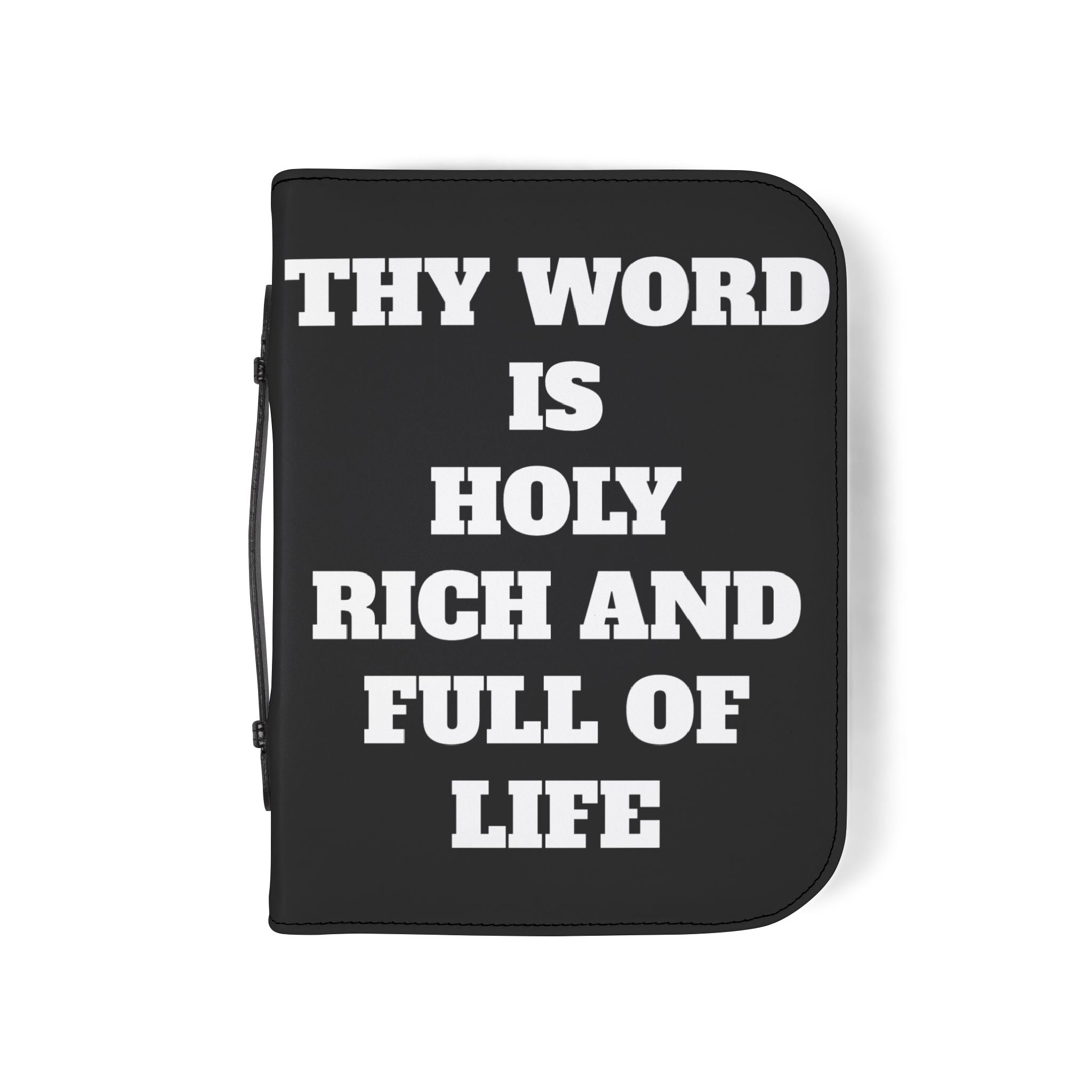 Inspirational Bible Cover with Cross Design