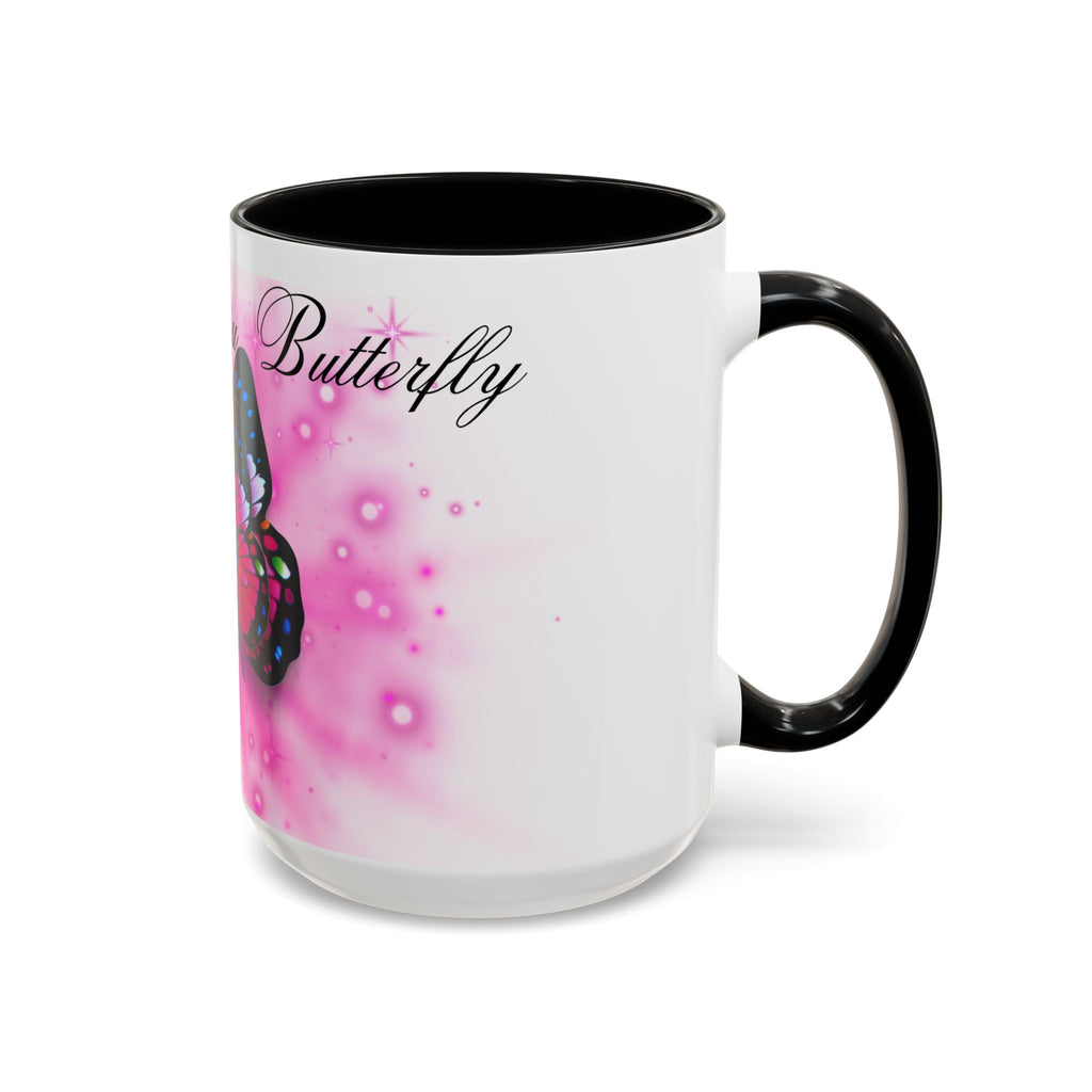 Coffee Mug - Butterfly with Bold Statement Design