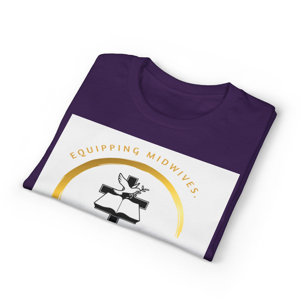 242 Birthing Movement Dry-well T-Shirt - gold logo