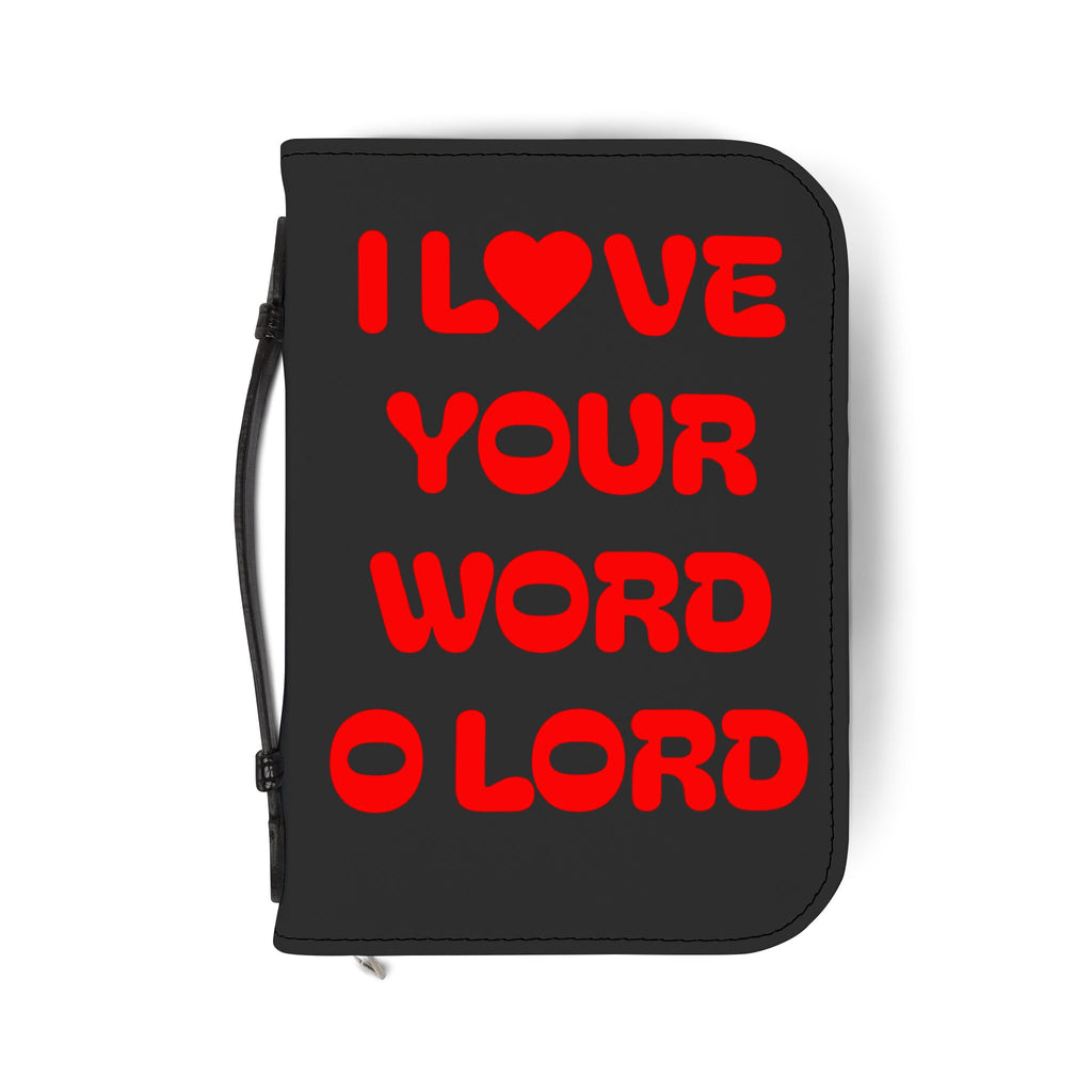 Inspirational Bible Cover with Cross Design