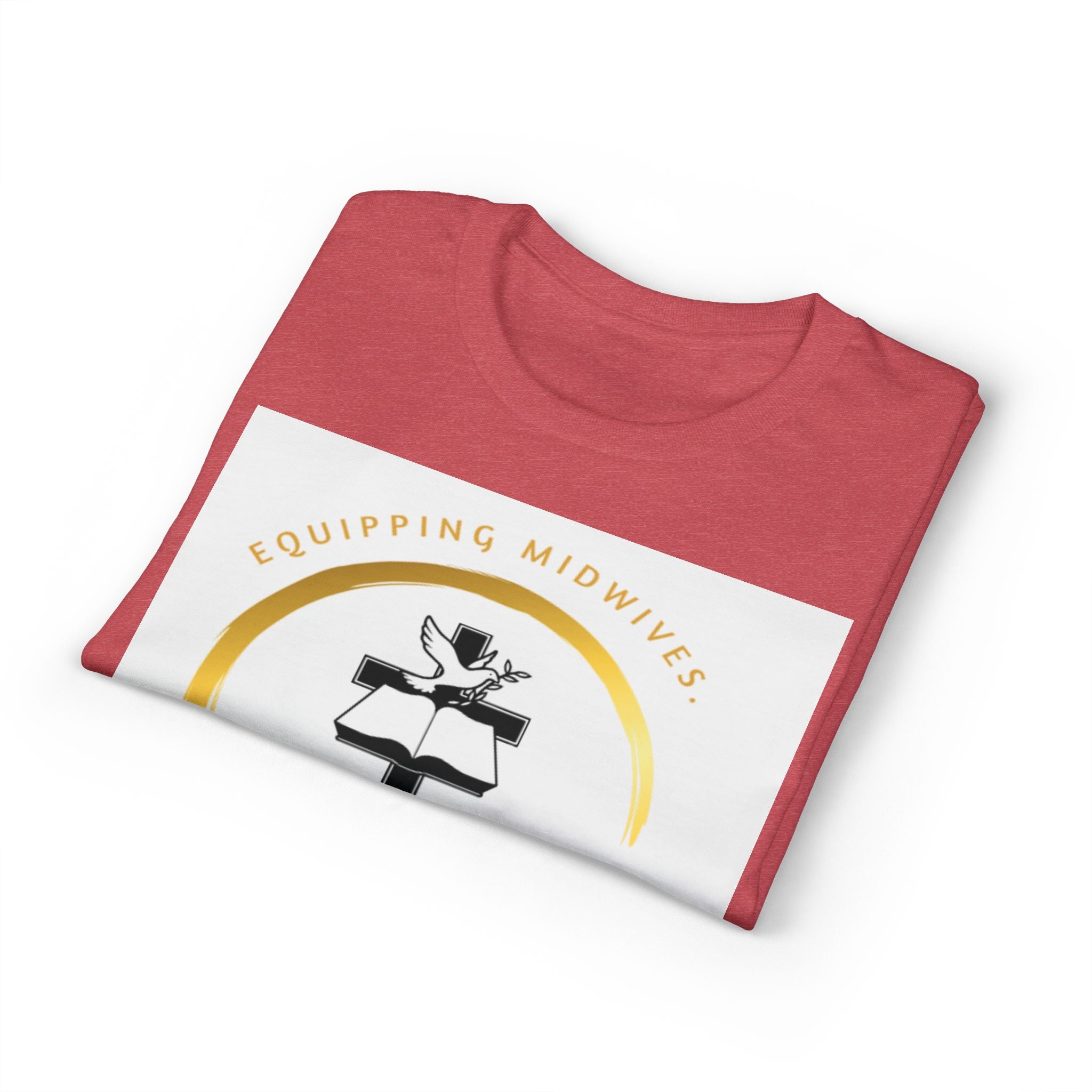 242 Birthing Movement Dry-well T-Shirt - gold logo