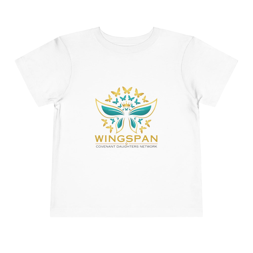 Toddler Tee — 'Wingspan' Butterfly Logo Kids Shirt