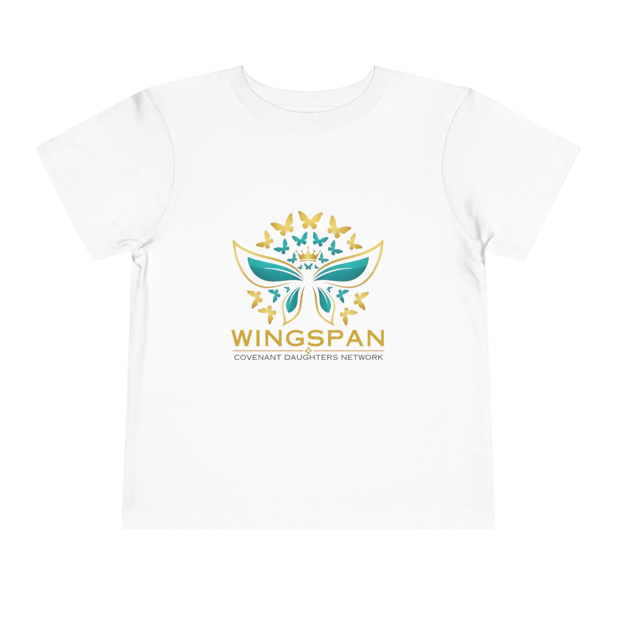 Toddler Tee — 'Wingspan' Butterfly Logo Kids Shirt
