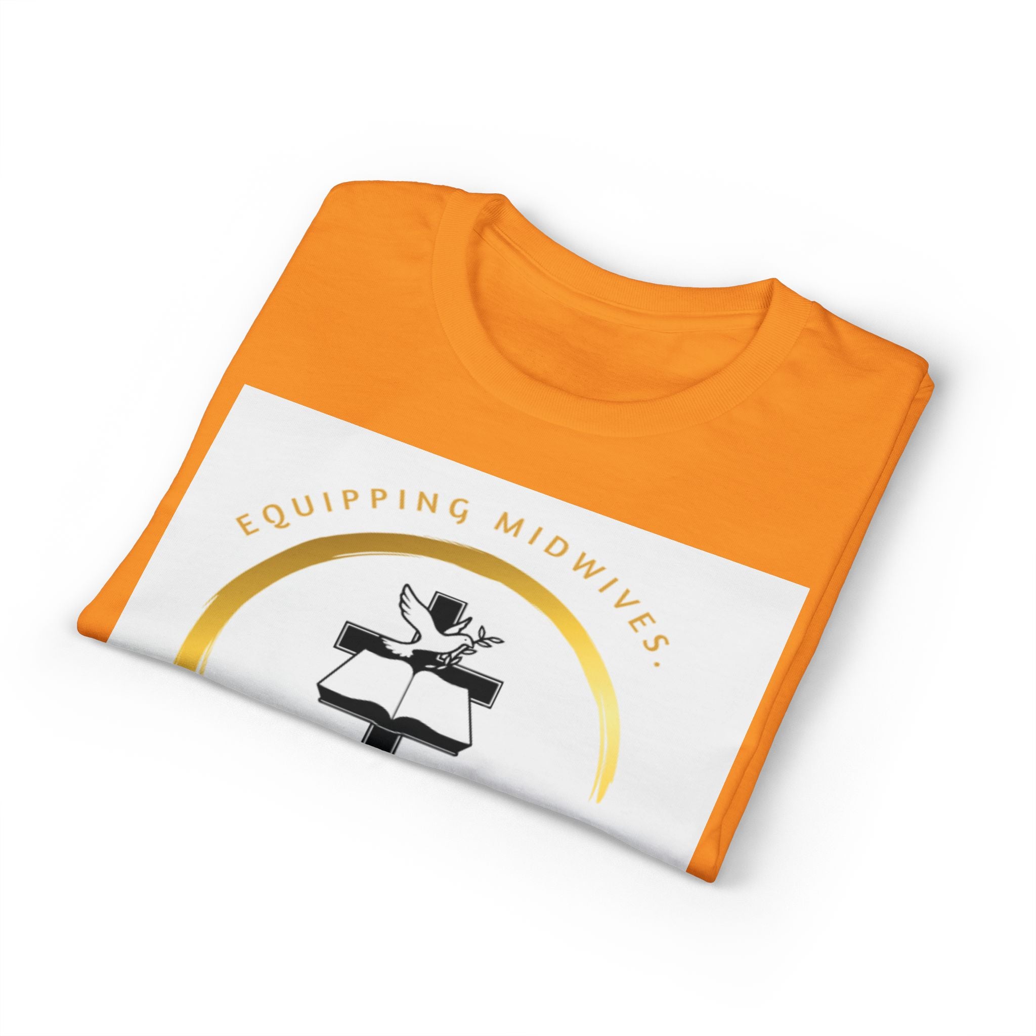 242 Birthing Movement Dry-well T-Shirt - gold logo