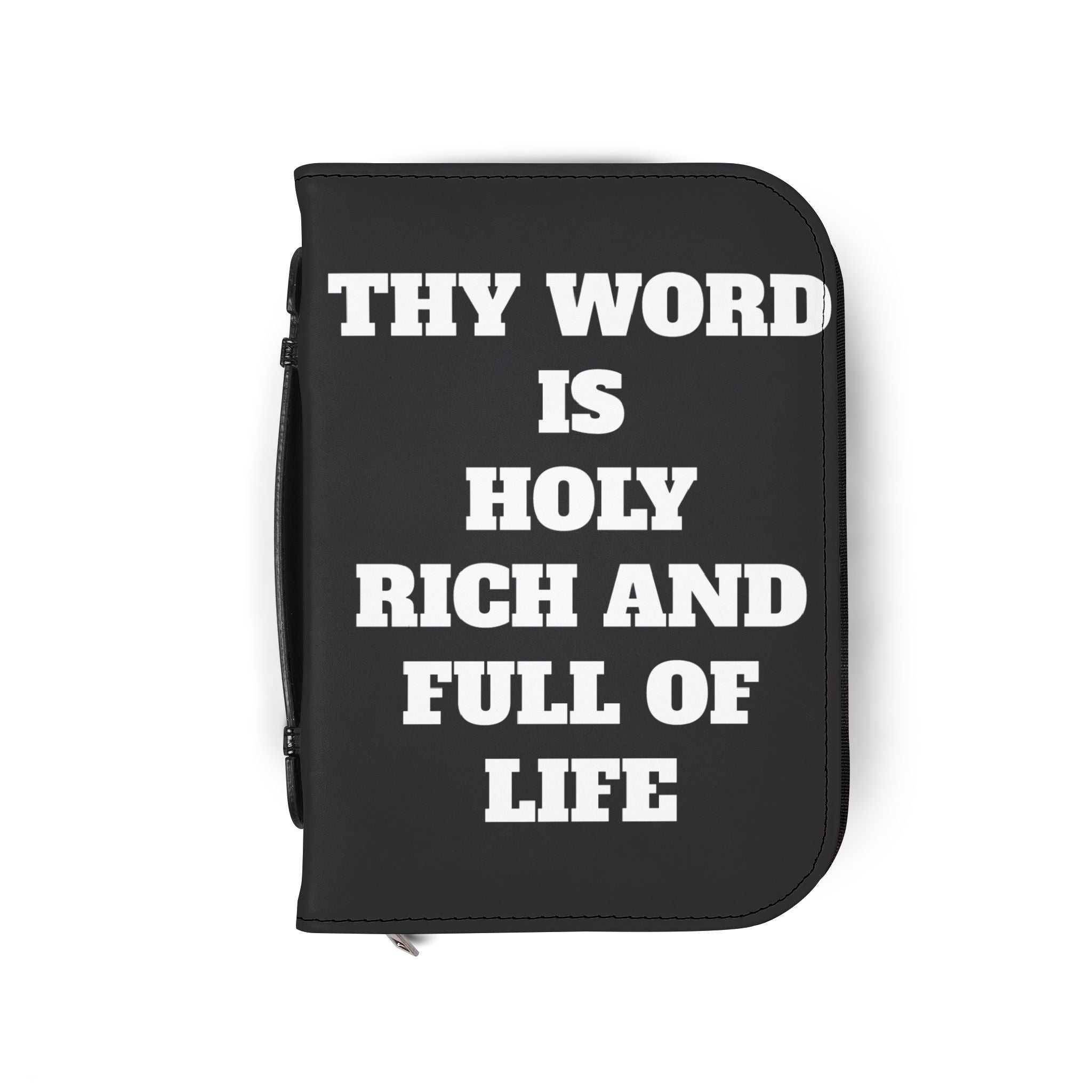 Inspirational Bible Cover with Cross Design