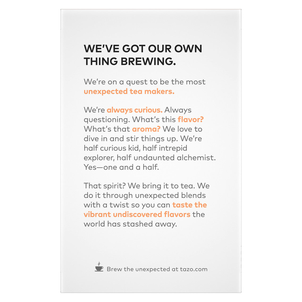 Tazo Tea Herbal Passion Tea (6x20 Bag)