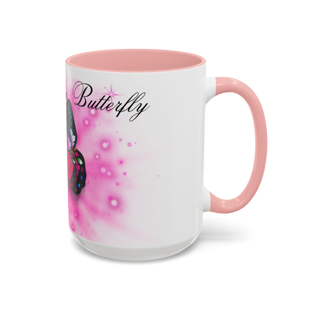 Coffee Mug - Butterfly with Bold Statement Design