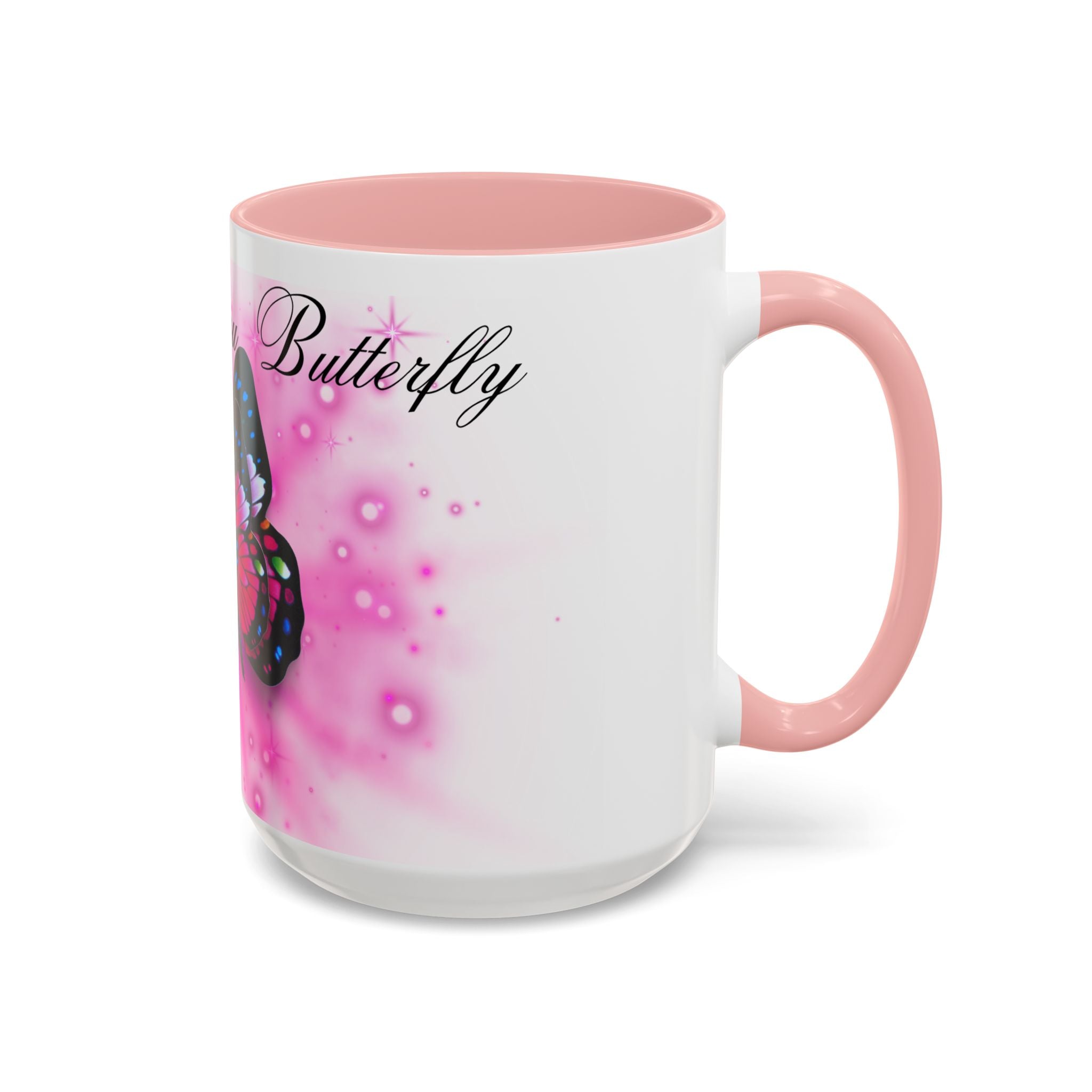 Coffee Mug - Butterfly with Bold Statement Design