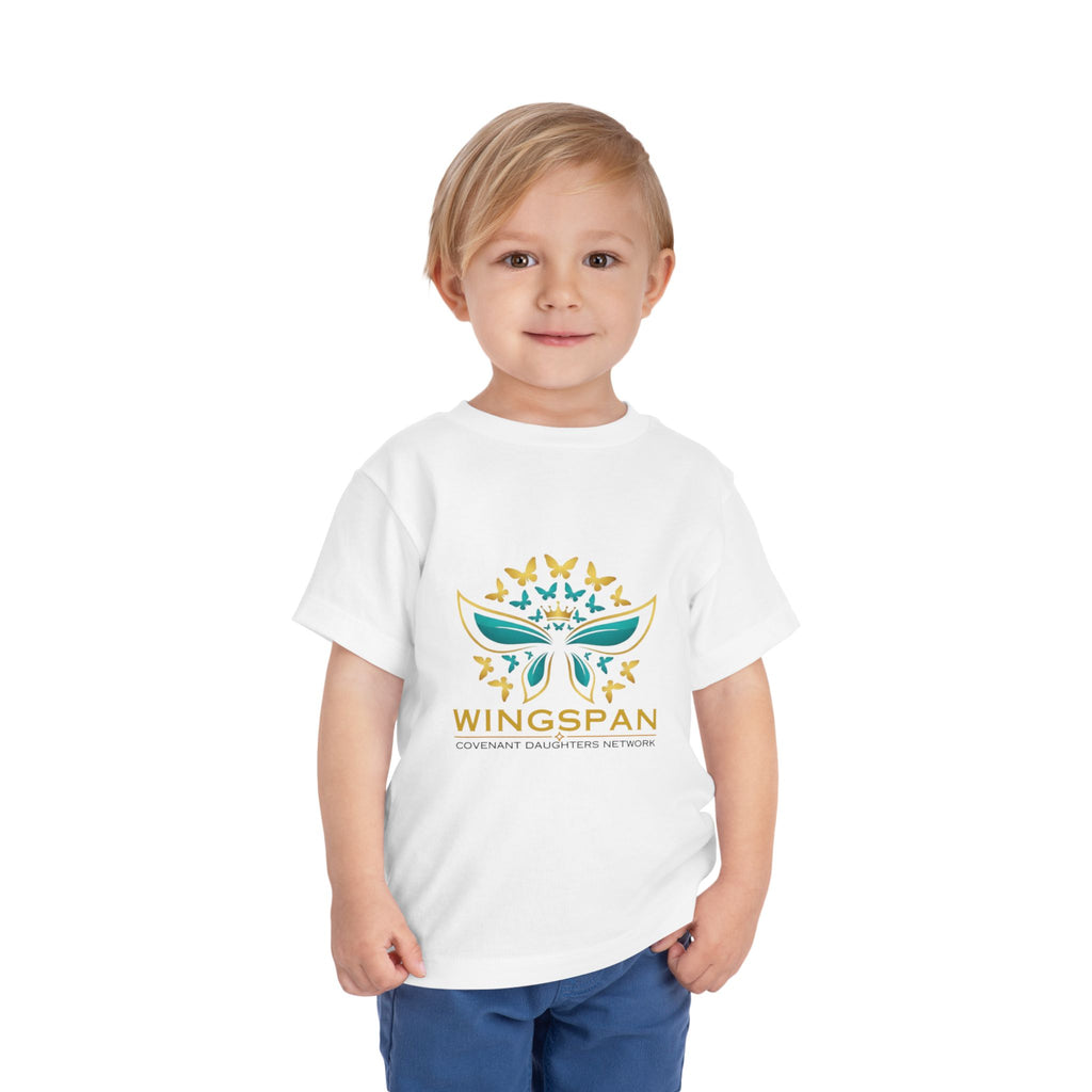 Toddler Tee — 'Wingspan' Butterfly Logo Kids Shirt