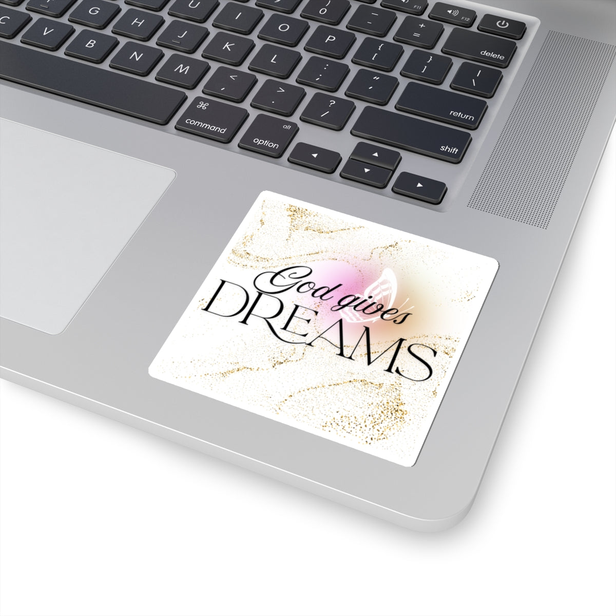 God Give Dreams Stickers - Vibrant Kiss-Cut Design for Personalization