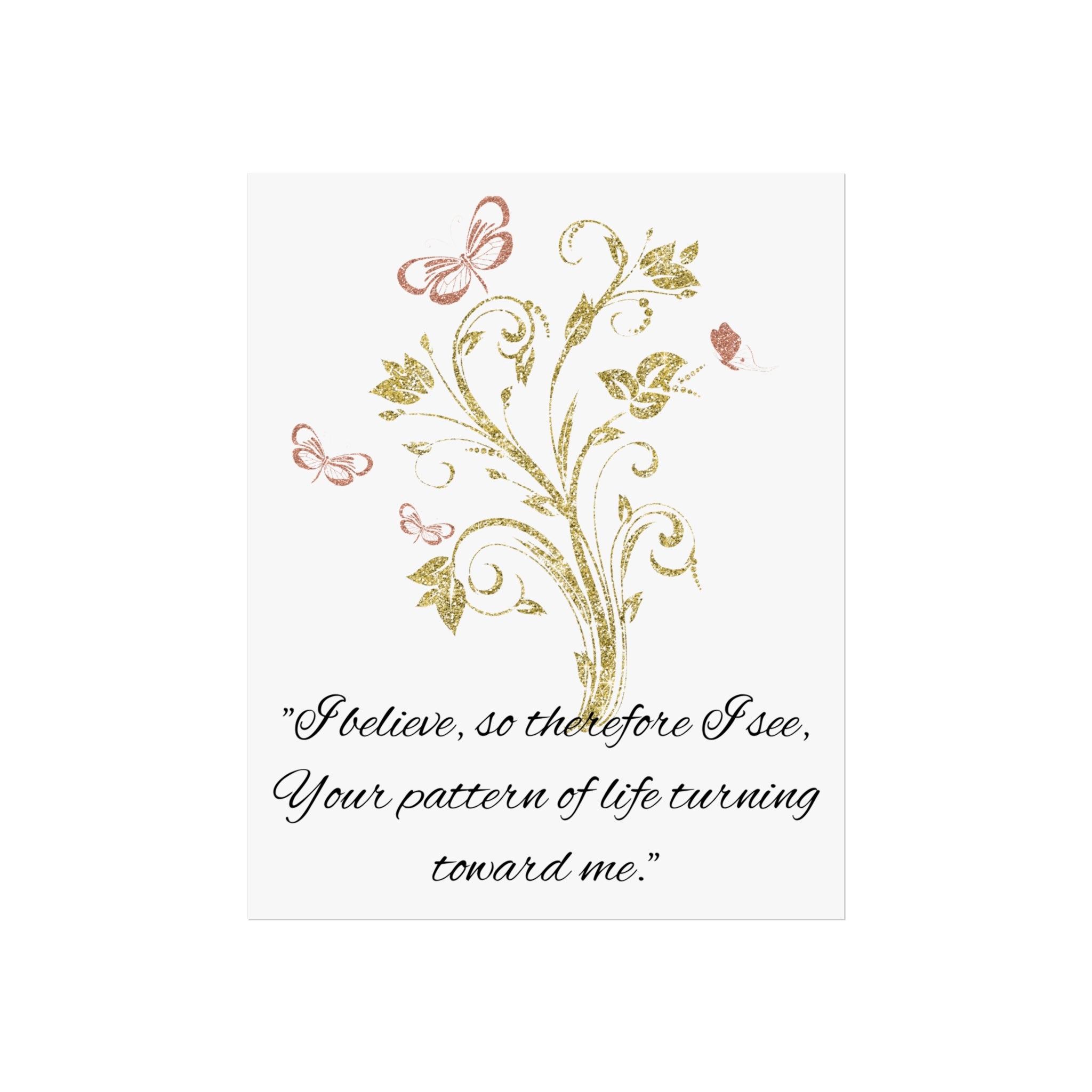 Inspirational Fine Art Poster - Nature Quote Wall Decor