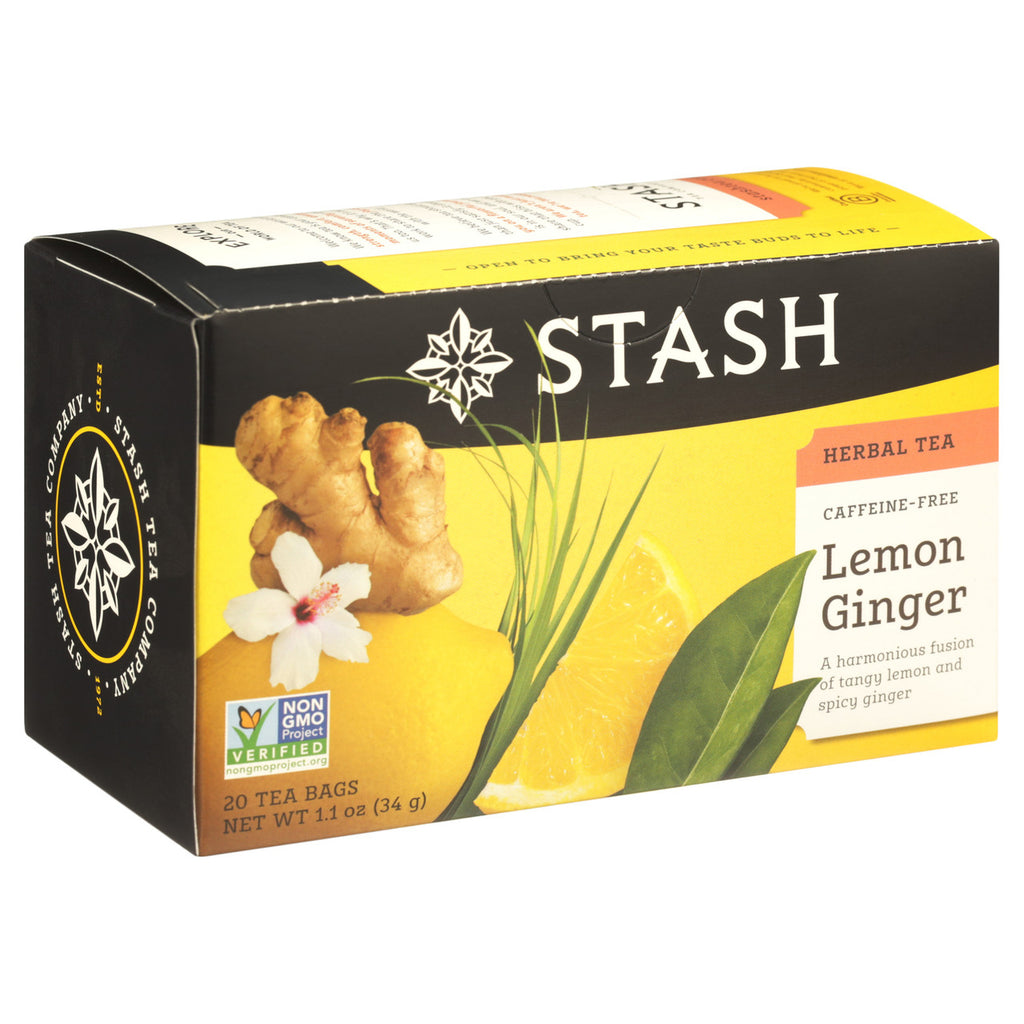 Stash Tea Lemon Ginger Tea (6x20 CT)