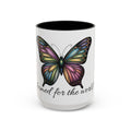 Copy of Coffee Mug - Butterfly with Bold Statement Design