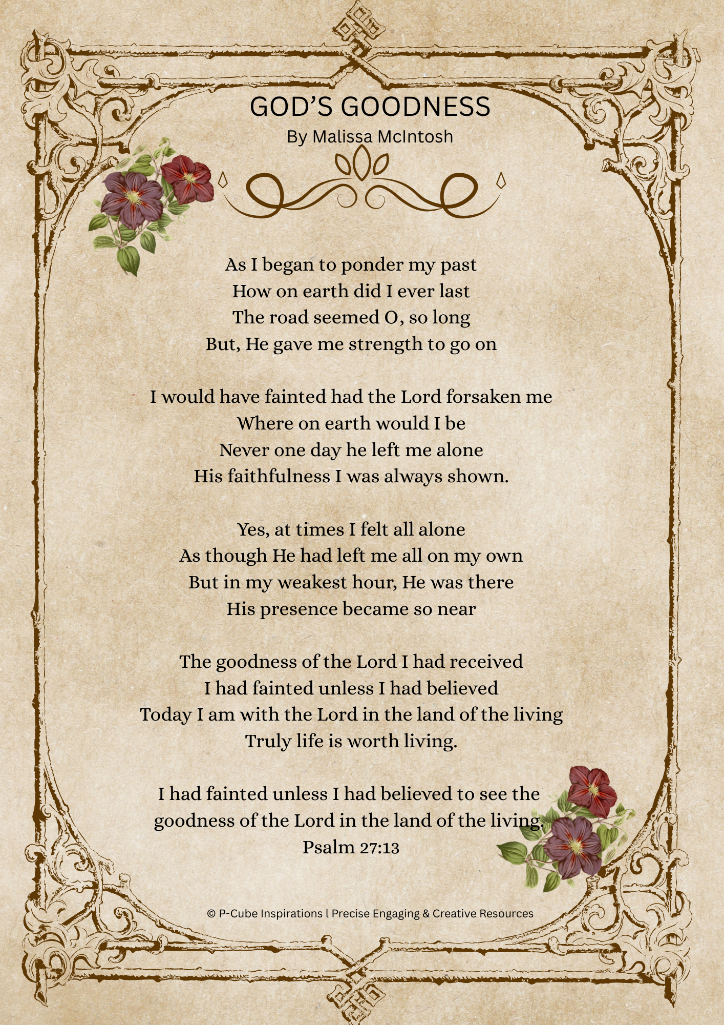 God's Goodness - Audio Narration (MP3)