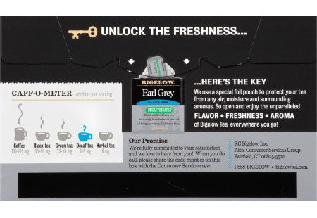 Bigelow Decaffeinated Earl Grey Tea (6x20 Bag )