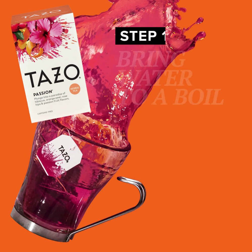 Tazo Tea Herbal Passion Tea (6x20 Bag)