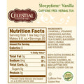 Celestial Seasonings Sleepytime Vanilla Herb Tea (6x20 Bag)
