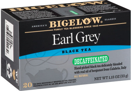 Bigelow Decaffeinated Earl Grey Tea (6x20 Bag )