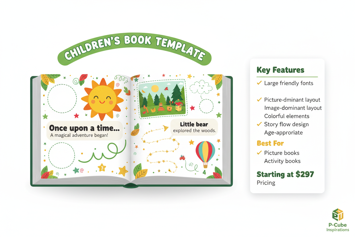 Children's Book Design Package