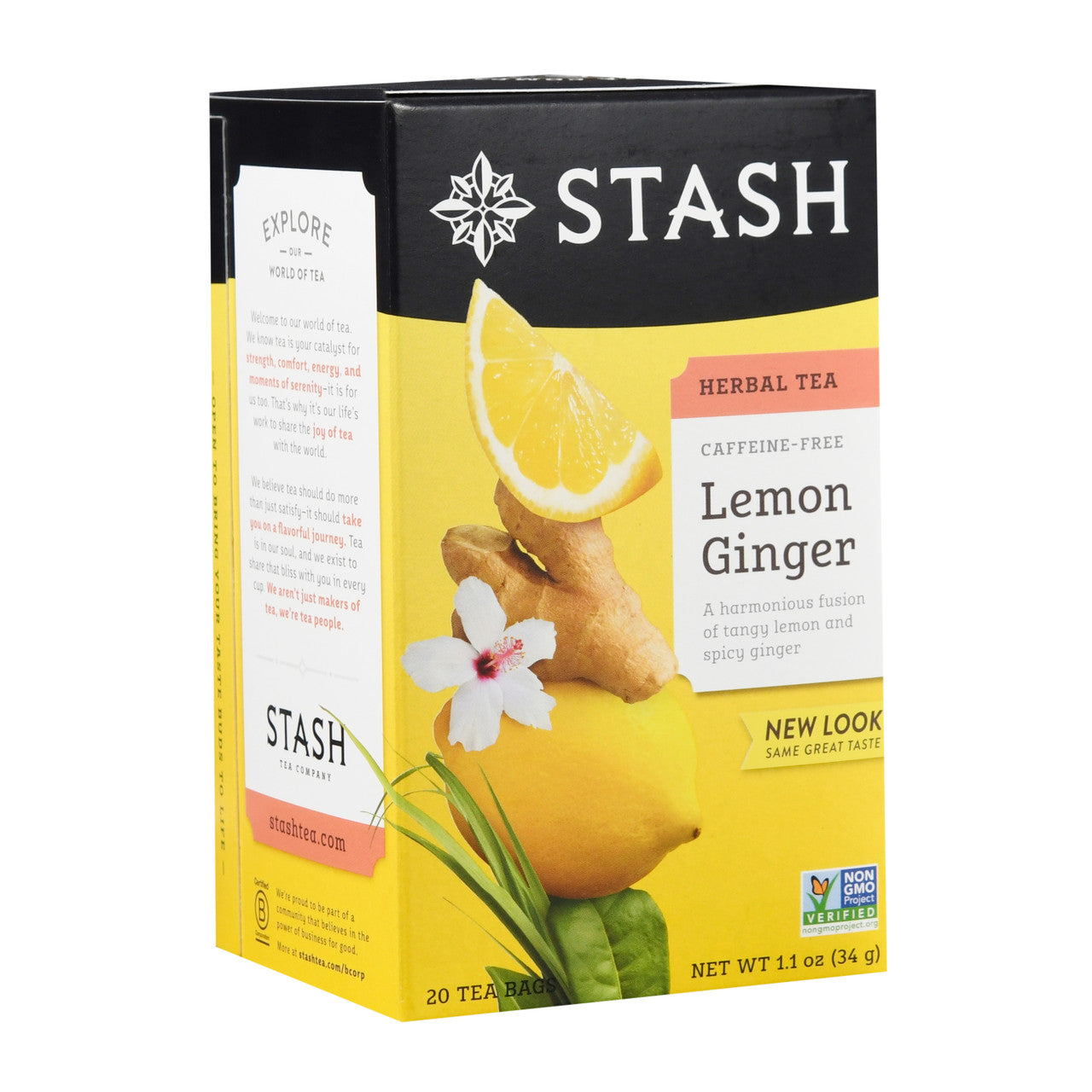 Stash Tea Lemon Ginger Tea (6x20 CT)