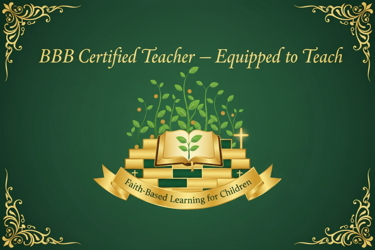 BBB Certified Teacher — Equipped to Teach hero banner